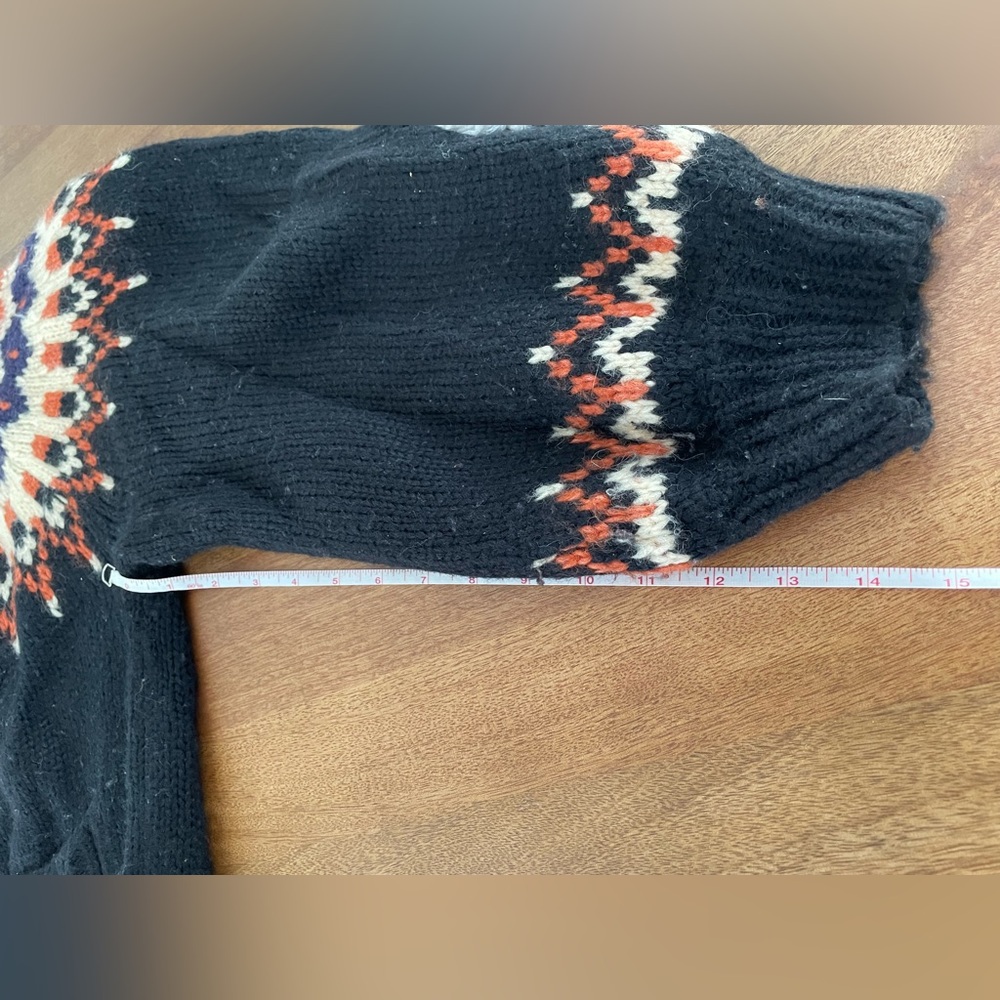 Doen Hue Cardigan in Aberdeen Fair Isle, large - Picture 7 of 8